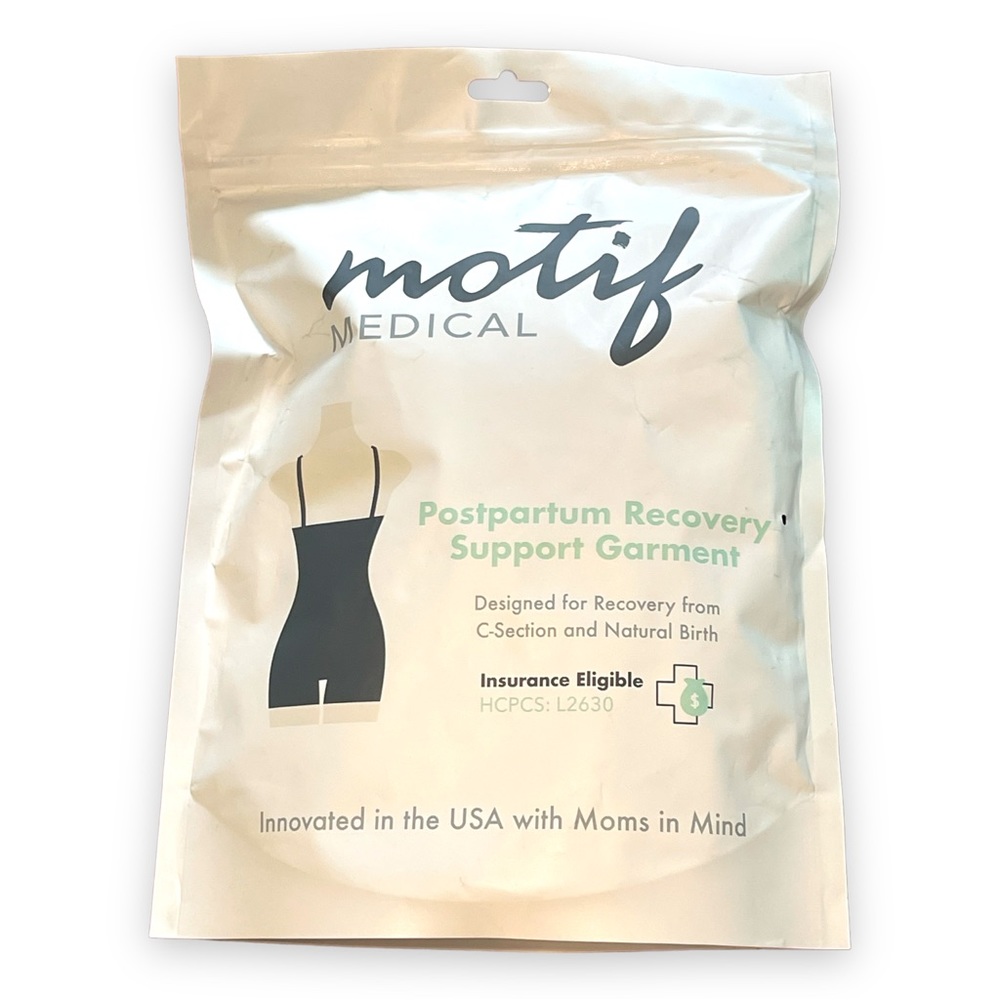 Motif medical postpartum recovery support garment, NEW in package!